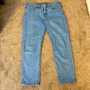 Levi’s 501 T Blue Jeans